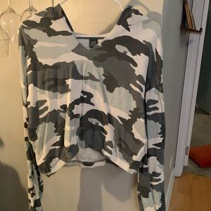 Wild Fable cropped sweater